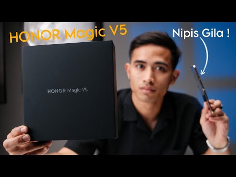 Unboxing HONOR Magic V5 ! Fold Paling Nipis & Kuat Di Dunia
