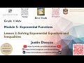 Exponential Functions and Compound Interest