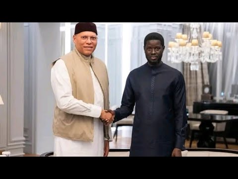 Président diomaye et Karim Wade au Qatar