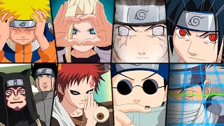 COMO CADA NINJA COLOU NAS PROVAS CHUNIN DE NARUTO