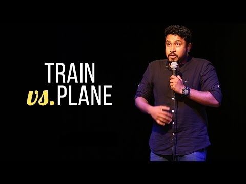 Train vs. Plane - Abish Mathew Stand Up Comedy