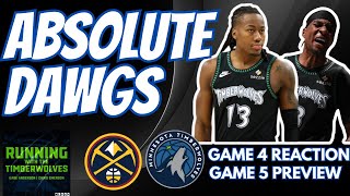 Ayo And The Timberwolves Push Denver To The Brink Of Elimination | Lose DiVincenzo and Edwards
