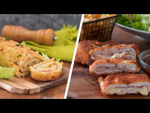 Idées table Ramadan 🌙  : Roulé de Pommes de Terre Fondant + Cordon Bleu Maison Croustillant !