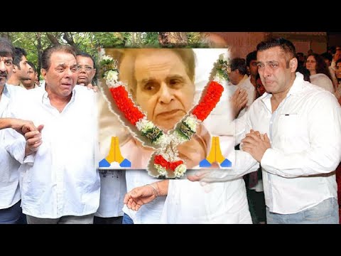 Bollywood Actors Pay Respects To Dilip Kumar | Shahrukh Khan, Salman Khan, Ranbir, Vidya, Amitabh