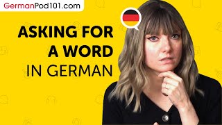 Learn How to Ask for a Word in German | Can Do #14