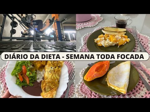 DIÁRIO DA DIETA | DIETA SIMPLES | SEMANA TODA NO FOCO | COMO FAÇO MEU TAPIOVO