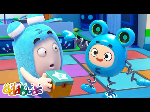 Um Robô Dançante Surpresa? | 1 HORA DE ODDBODS | Desenhos Animados Engraçados em Português