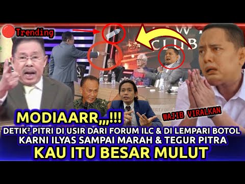 MODIARR😡Detik² Pitra Di Usir Dari Forum ILC & Di Permalukan Serta Di Lempari Botol #kasusvina
