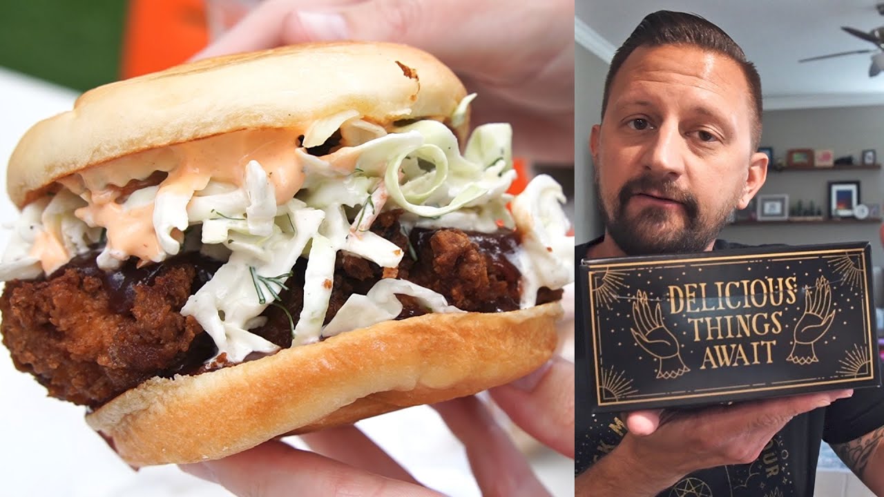 The Best Chicken Sandwich At Disney Springs Is From A Donut Shop & New Gideon Bakehouse Cookie! The Tim Tracker