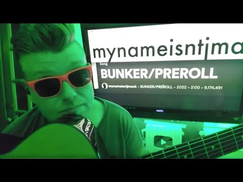 BUNKER/PREROLL - mynameisntjmack Guitar Tutorial (Beginner Lesson!)