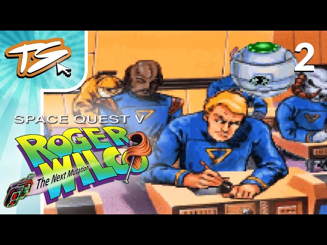 THE STARCON ACADEMY | Space Quest 5: The Next Mutation (BLIND) #2