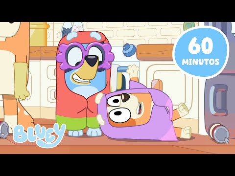 🔴EN VIVO: Jugar en Casa con Bluey y Bingo ⭐️ 💙 | 60 MINUTOS | Bluey Español Canal Oficial