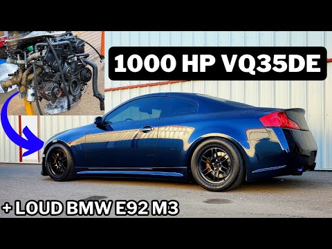 FINALLY My 1000HP G35 VQ35DE Is INSTALLED!!