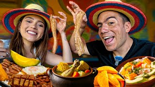 COMIDA que SI o SI debes PROBAR en COLOMBIA | El Champ