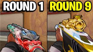 1 Radiant VS 5 Diamond, But He Gets BUFFED Every Round!