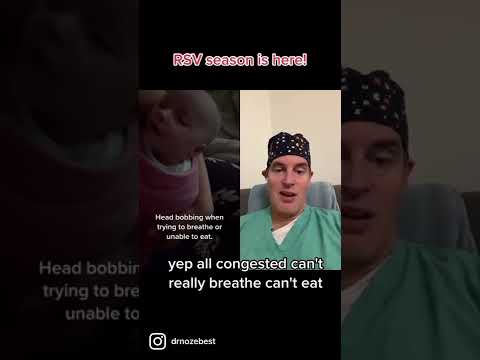 Warning signs of respiratory distress in babies