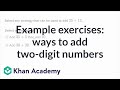 Adjusting Numbers in Addition
