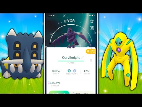 CORVIKNIGHT IS FINALLY COMING TO POKEMON GO! Shiny Deoxys Raids / Steeled Resolve Event