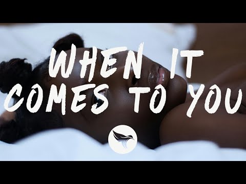 Fridayy - When It Comes To You (Lyrics)