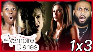 WHY DID DAMON DO THIS!?! | THE VAMPIRE DIARIES "Friday Night Bites" | 1x3