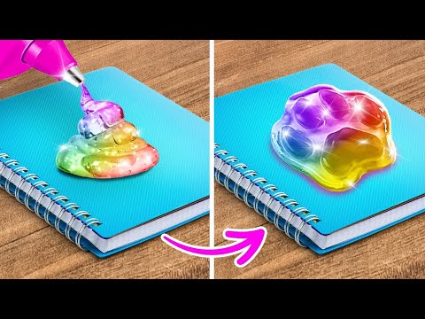 🎨 Caneta 3D vs. Pistola de Cola! 🩵🩷 Batalha de Arte, Joias Coloridas e Reparos Criativos 🔥123 GO!