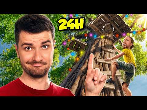 On survit 24H dans un arbre ! (le résultat est fou)