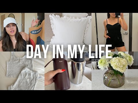 old navy shop with me + summer finds, target home decor haul, my fav salad and new water bottles