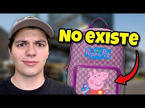 Un estafador intentó reclamar una mochila Gucci de Peppa Pig que no existe!