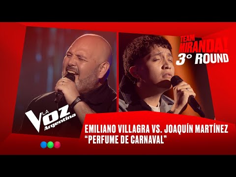Emiliano Villagra vs. Joaquín Martínez - “Perfume de carnaval” - 3° Round - La Voz Argentina 2025