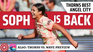 The Rose City Breakdown: Portland Thorns & Sophia Wilson beat Angel City 2-1/San Diego Wave preview