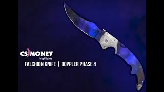 Falchion Knife Doppler Phase 4 Gameplay video
