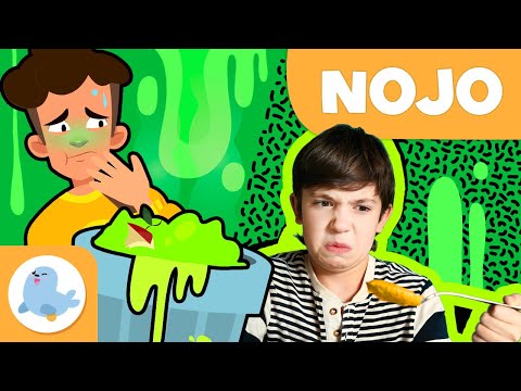 Como identificar o NOJO? 🤢 RECONHECER EMOÇÕES para crianças 😊