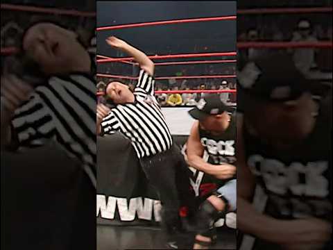 Stone Cold knocks out Ref Bischoff!