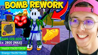 Le bomb est REWORK et nouvelle ILE !? (week 5 blox fruits)