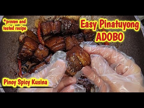 Easy Pork Adobong Tuyo | proven and tested recipe