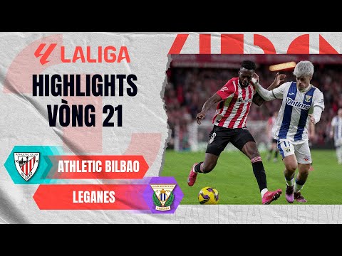 ATHLETIC BILBAO - LEGANES: TẤN CÔNG HẤP DẪN, NHƯNG HƠI TIẾC... | LALIGA EA SPORTS 24/25 thumbnail