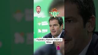 Fajardo y Alarcón viajan a Milán