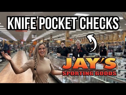 Pocket Checking Employees at Sporting Goods Store