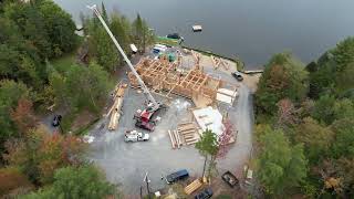 Custom Handcrafted Log Home Process: Chapter 4