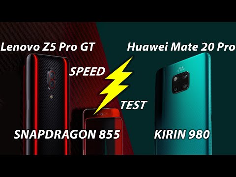 (VIETNAMESE) Speedtest Huawei Mate 20 Pro (Kirin 980) vs Lenovo Z5 Pro GT (Snapdragon 855):  Nghẹt thở
