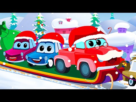 Jingle Bells Christmas Song & Animated Cartoon Video for Kids