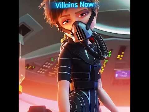 Vilões Antes #now #then #villain  #edit #phonk #pixar #dreamworks