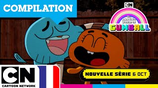 Les meilleurs moments d'amitié | Compilation | Le Monde Incroyable de Gumball | @cartoonnetworkFR