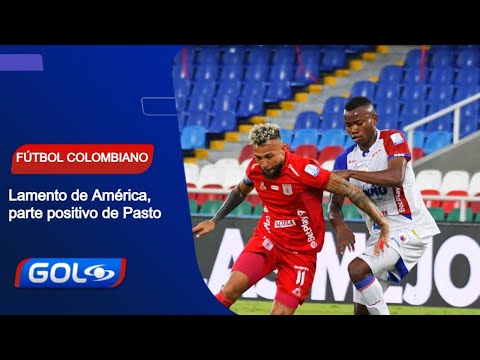 América 'llora' en el Pascual Guerrero; Pasto celebra