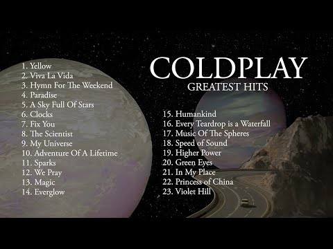 Best of Coldplay Songs Hits Full Album ♡ (Coldplay Concert Setlist)