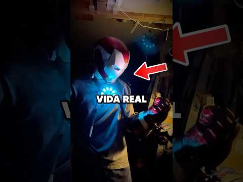 HOMEM DE FERRO da Vida Real vs ANIMATRÔNICO! 😱😭 #animatronics #fnaf #viral #trend #ironman