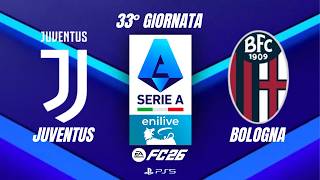 FC 26 | Juventus vs Bologna | Serie A – Giornata n°33 | PS5