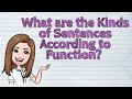 Types of Sentences and Punctuation