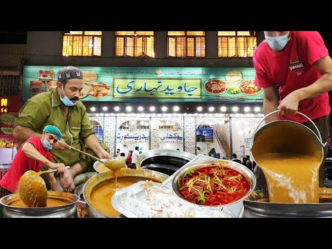 PAKISTAN’s BEST JAVED NIHARI | Special Nalli Maghaz Nahari | Karachi Street Food, Pakistan