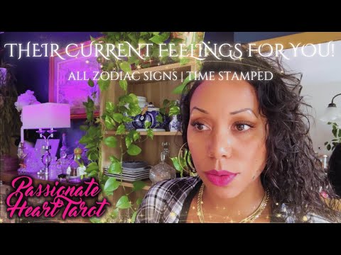 ✨ HOW DO THEY FEEL ABOUT ME? 💕 ALL ZODIAC SIGNS | TIME STAMPED ✨